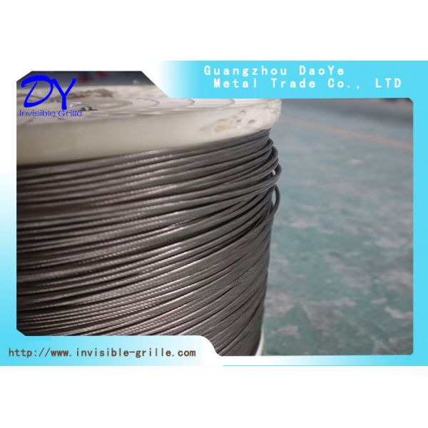 Bright Surface Stainless Steel Wire Featuring High Balcony Invisible Grille