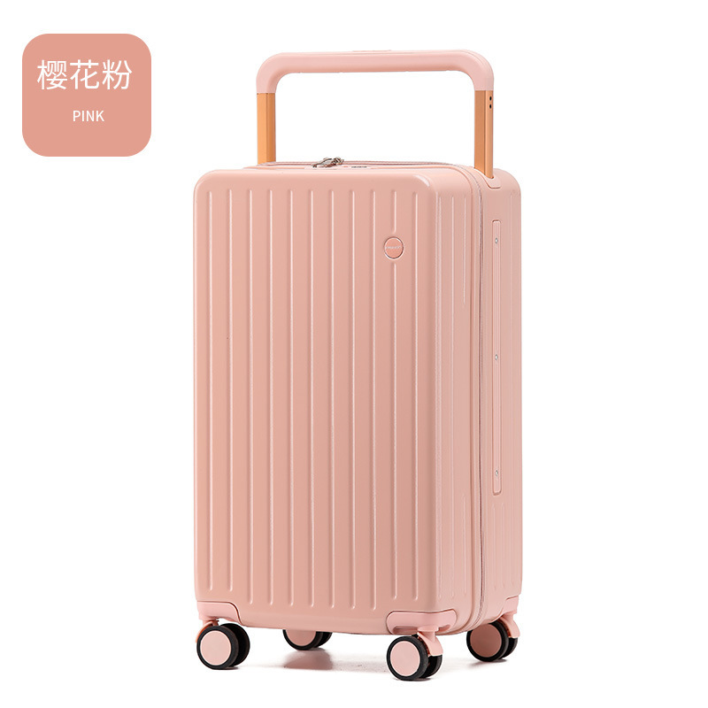 ABS hard shell Large capacity wide trolley suitcase for women 26 inches men's password box trolley case universal wheel suitcase suitcase