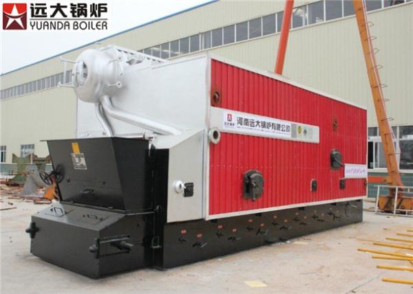 Zero Pollution 4000Kg Industrial Steam Boiler , Biomass Fired Boiler