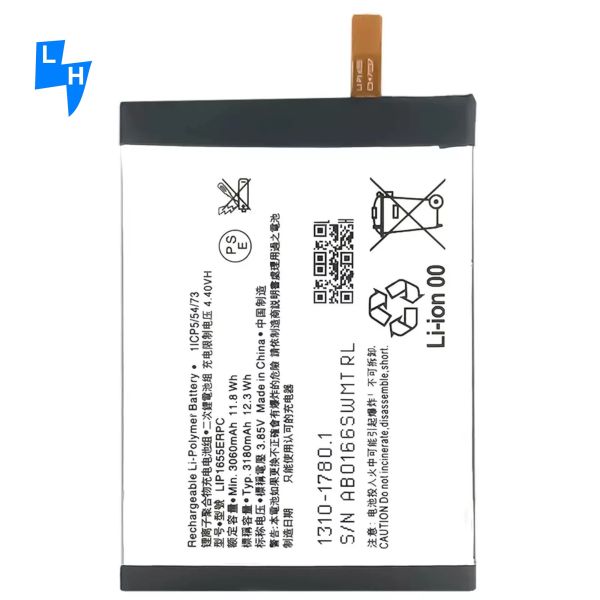 Batería móvil de protección de doble IC LIS1655ERPC 3.85V 3180mAh para Sony Xperia Z2 XZ2