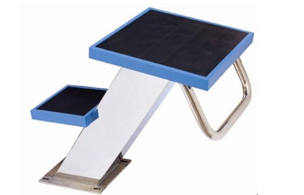Two Steps Swimming Pool Fittings Starting Block / Starting Platform with SS304