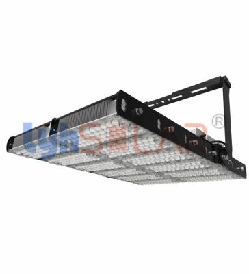 1500W LED Spot Light Outdoor Black With Powder Coating Anti UV For Stadium