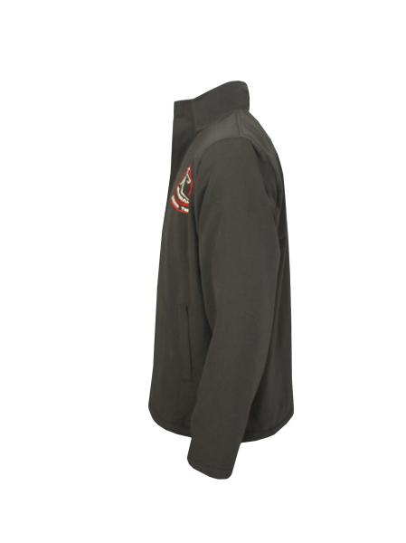 2XL 3XL 413g Fleece Lined Men Jacket Polar Fleece Wind Resistant