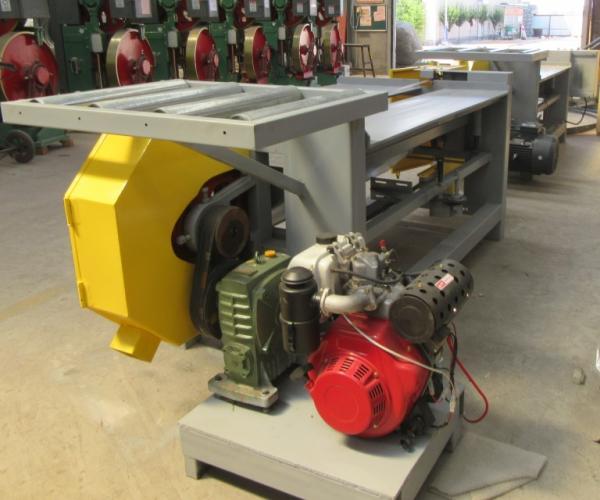 Máquina de desmontagem automática portátil de paletes de madeira
