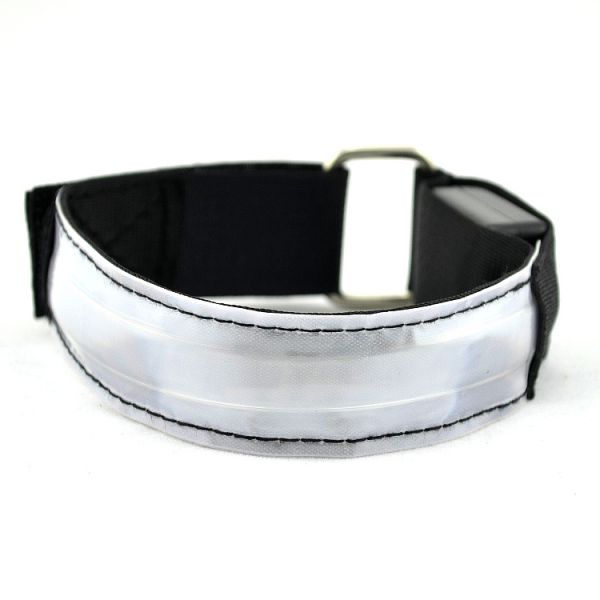 Custom Wrist Band Reflective Led Armband Slap Bracelet For Running Cycling, Biking, Walking,Wedding,Christmas party