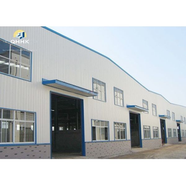 Q235 Q355 Steel Structure Workshop Lightweight With Snow Load 0.5KN/M2
