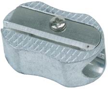 Papeterie manuelle colorée de bureau de taille-crayons de lame en acier d'Alumimium de papeterie d'art