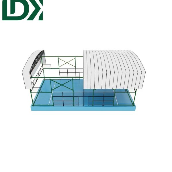 Tailorable Eco Conscious Padel Court Shelter CE EN For Indoor Outdoor Occasions