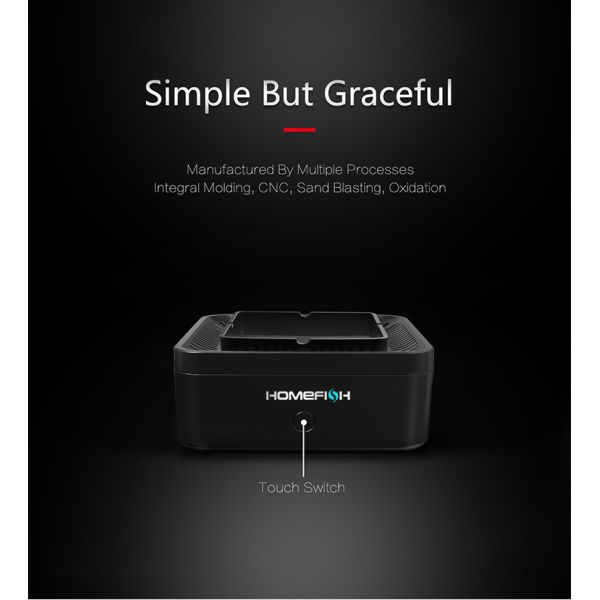 2023 Nouveau arrivée filtre HEPA de haute qualité purification purificateur d'air ions négatifs cendrier purificateur d'air machine d'aromathérapie