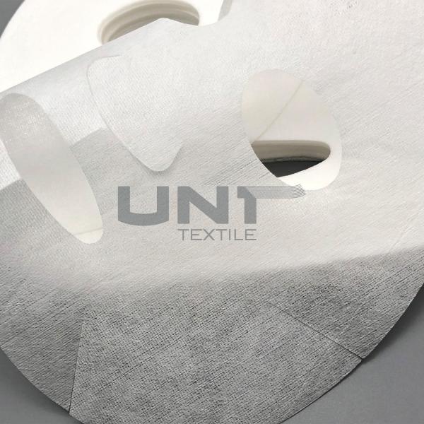Rasgo feito sob encomenda não tecido de bambu de nutrição do tamanho da tela da fibra dos cuidados com a pele resistente