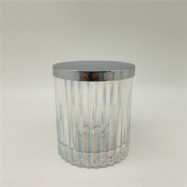 Ribbed Glass Bathroom Accessory Set For Hotel And Home Clear Color