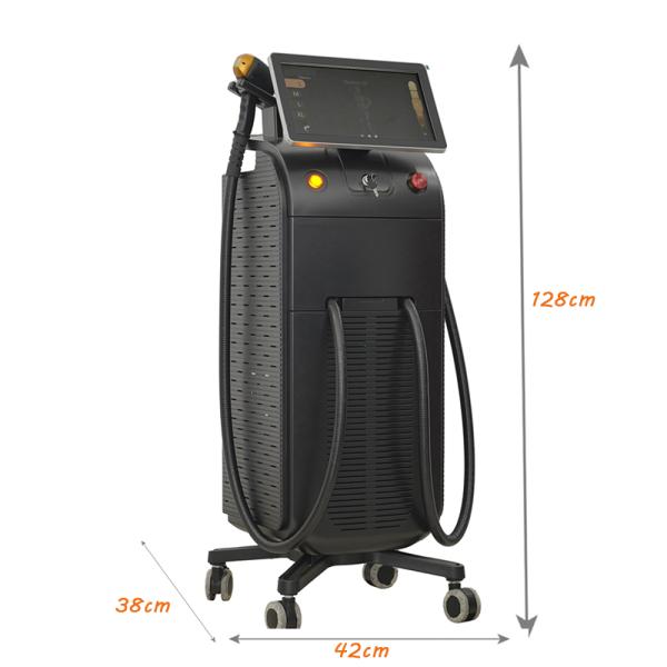 2025 Diode Laser Platinum Laizer / Titane 3D 808nm 755nm 1064nm Épilation Laser