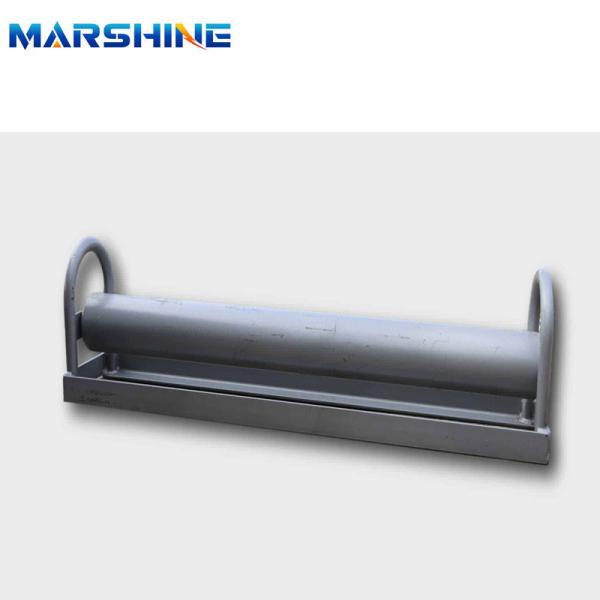 Straight Cable Laying Needs With  Cable Reel And Steel Roller