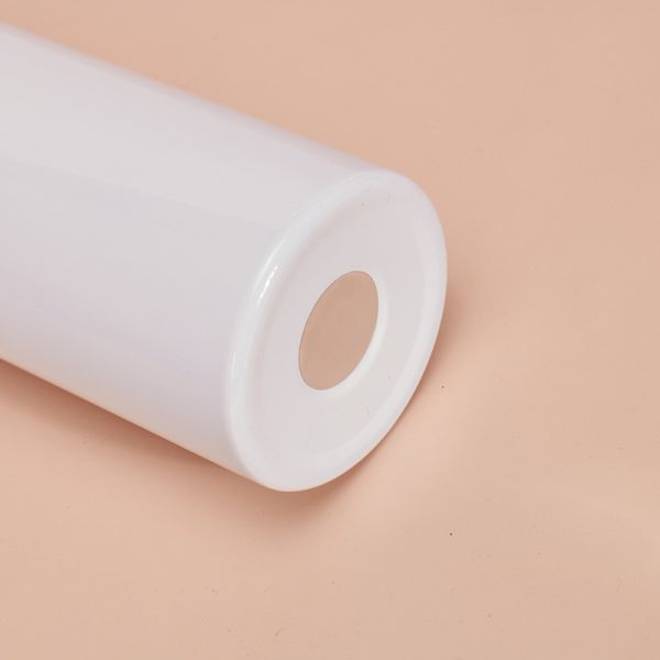 12 oz Sublimación en blanco Sippy Cup Sublimación Tumblers para niños Acero inoxidable aislado Botella de agua para niños con tapa y mango de paja a prueba de fugas