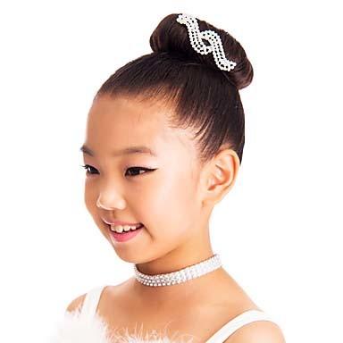 Dramatic Crystal Beads 2-Curve Headpiece Dance Wear Accessories for Children and Adults