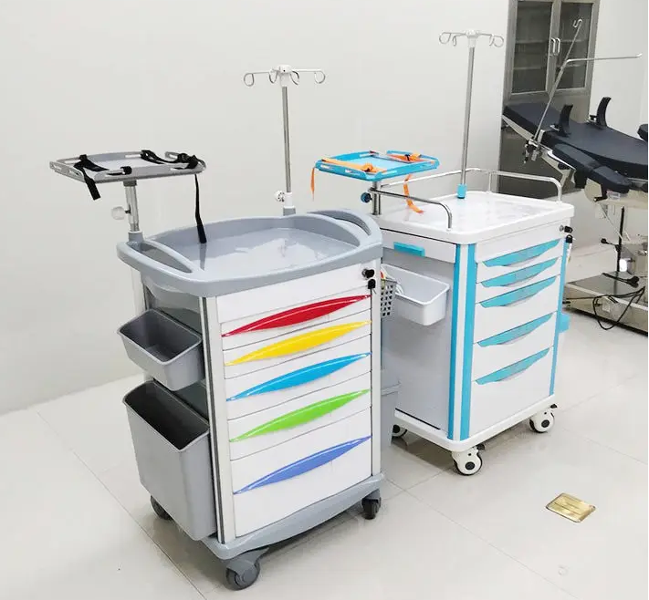 110kg Dustproof PU Hospital Bed Caster Wheels Furniture Moving Casters