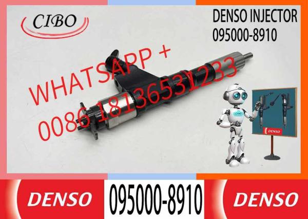 Boquilla de riel común para piezas de motor baratas DLLA145P1091 inyector de combustible diésel 095000-8910 para inyector diésel HOWO repuestos de automóviles