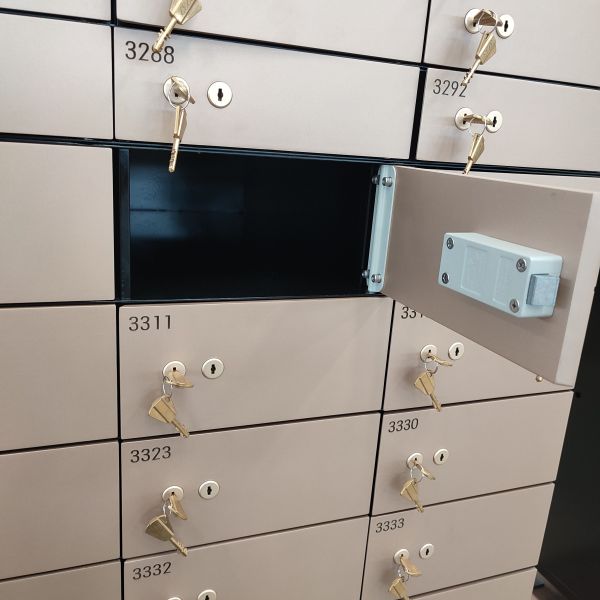 сейф банка стальной пластины 2mm пудрит финиш пальто брызг с замком списка UL