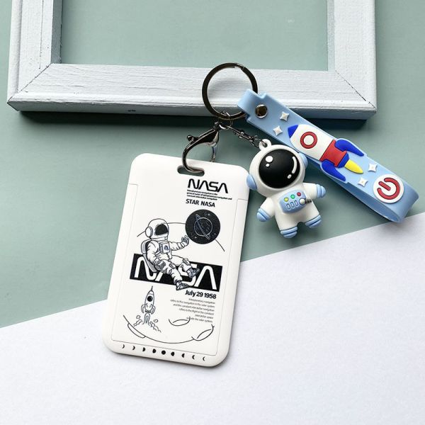 Silicone Card Holder Vertical With Lanyard Neck Strap Heavy Duty ID Card Business Card Offices Supplies