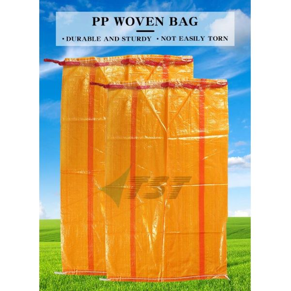 120kg Customized Poly Woven Bag For Firewood Industry Coal Construction