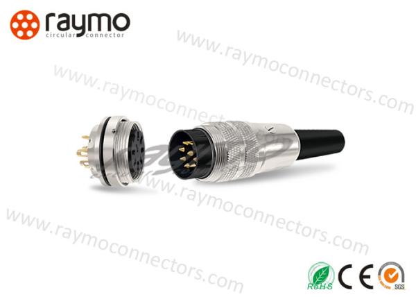 Travamento de parafuso do conector circular do metal de HEG
