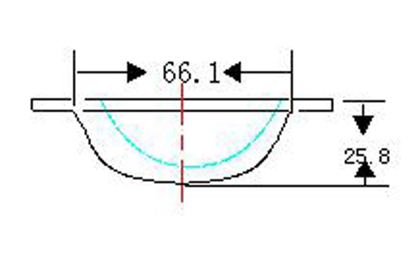Объективы объектива уличного света СИД 120 кс 60 градусов стеклянные водоустойчивые с держателем металла