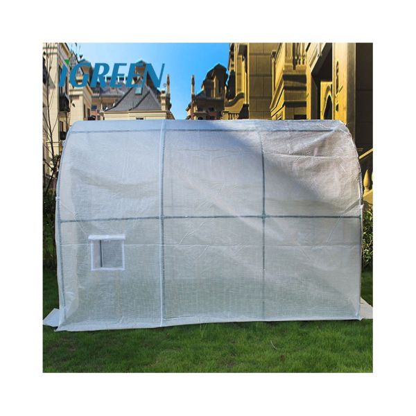 Настраиваемое сельскохозяйственное оборудование Мини-пластиковые теплицы однослойные