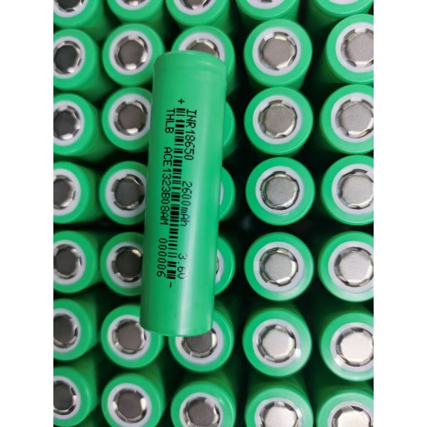 800 Cycles Rechargeable Lithium Ion Battery Pack 18650 3.7V 2600mah 3000mah