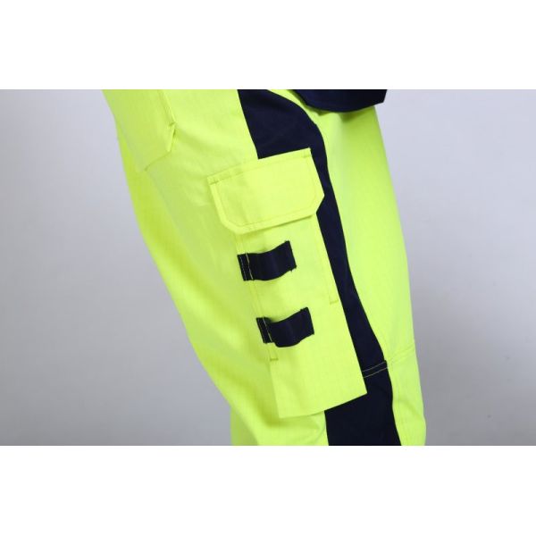 Отражательные брюки работы Vis одежды 290gsm защиты от дуги Hi