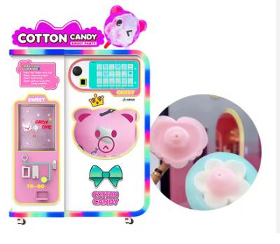 1 Player Marshmallow Floss Cotton Candy Vending Machine 12 Months Warranty