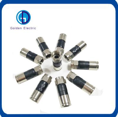 Rg59 Coaxial Cable Male Connector Plug 500Hz IP67 Waterproof Panel Plug