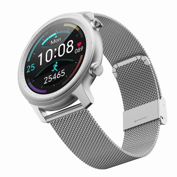 IP67 Round Face Smartwatches HD Display Metal Spo2 Monitor Smart Watch
