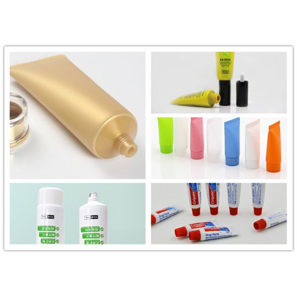 Laminated Plastic Tube Head Enclosed For 35mm Round Tube Body Lotion