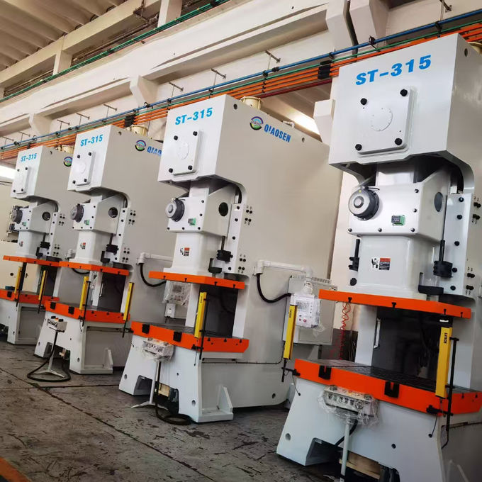 factory direct double point crank precision punch press with uncoiler two in one feeder straightener stamping production line