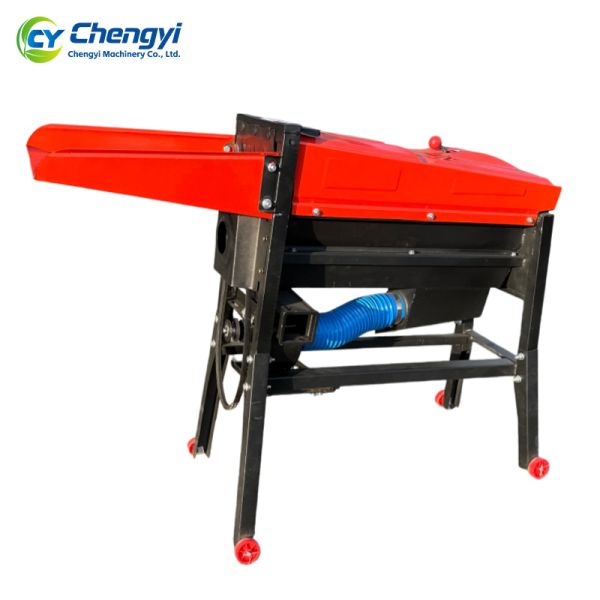 Steel Corn Thresher With Blower Efficient Maize Shelling Cleaning Equipment