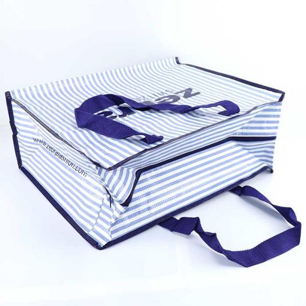 UV Coating Polypropylene Woven Bags 200Gsm Woven Grocery Bags Laminated