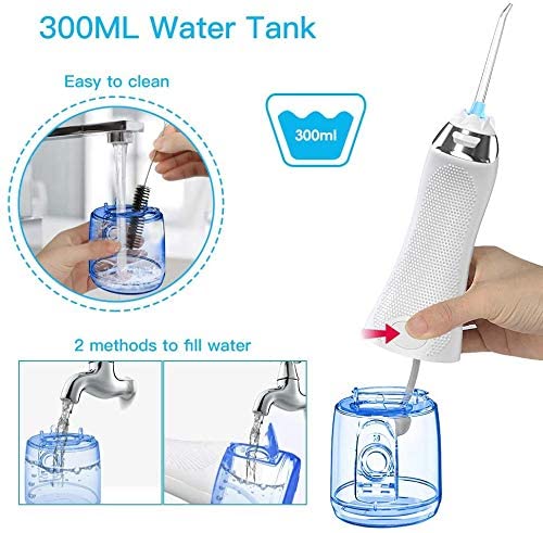 Вода Flosser Electric белая бесшнуровая предварительная с Multi подсказками