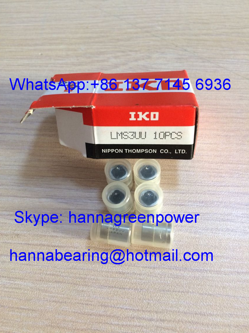 LMS3UU Линейный корпус IKO LMS3 Линейный шаровой подшипник LM3UU 3x7x10 мм