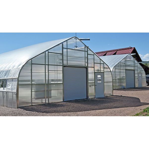 парник фольги Polytunnel брокколи длины 10-100m с рамкой металла