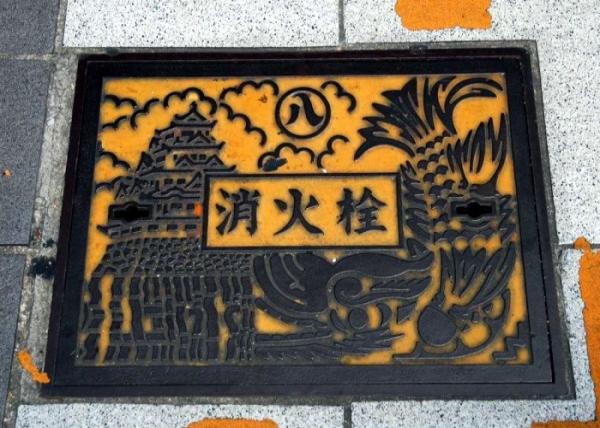 C250 Ductile Iron Square Art Manhole Cover Size 700*865*100mm