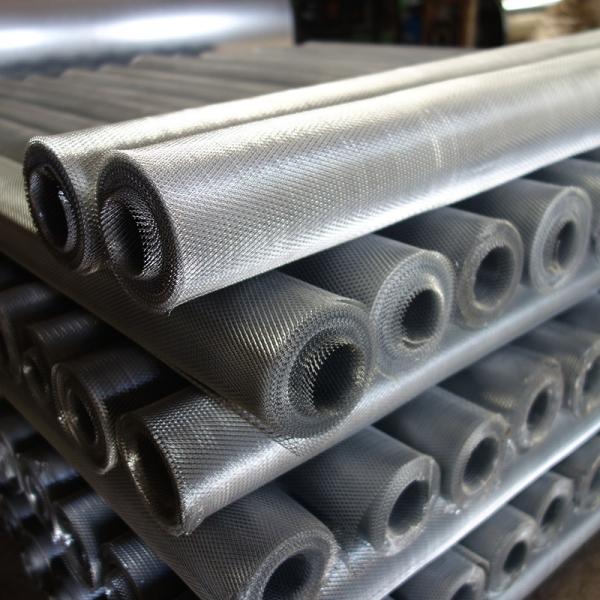 Flattened Expanded Metal Wire Mesh Aluminum Diamond 4x10