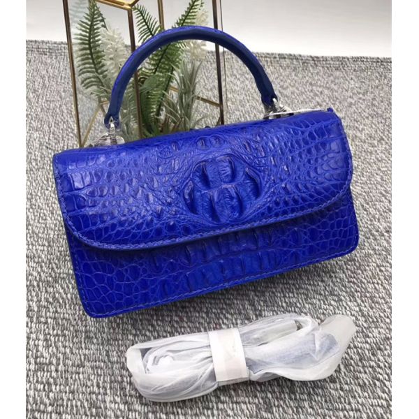 Fashion Genuine Crocodile Leather Women Small Mini Handbag Lady Purse Authentic Alligator Skin Female Cross Shoulder Bag
