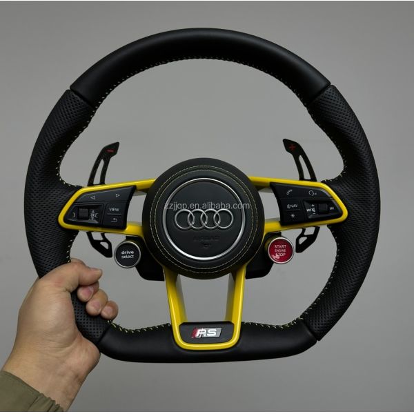 Audi R8 Multifunctional Steering Wheel Adaptation for A3 A4L A5 A6L A7 A8 Q5 Q3 Universal