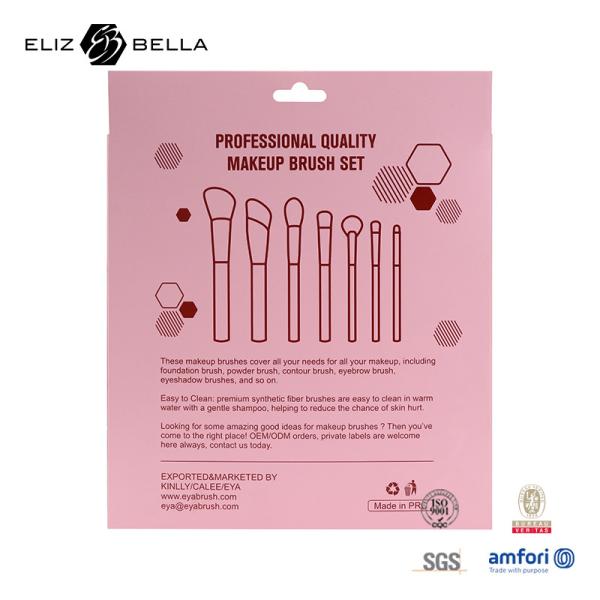 7pcs Synthetic Hair Makeup Brush Beauty Tools Powder / Eyeshadow /Foundation Brushes