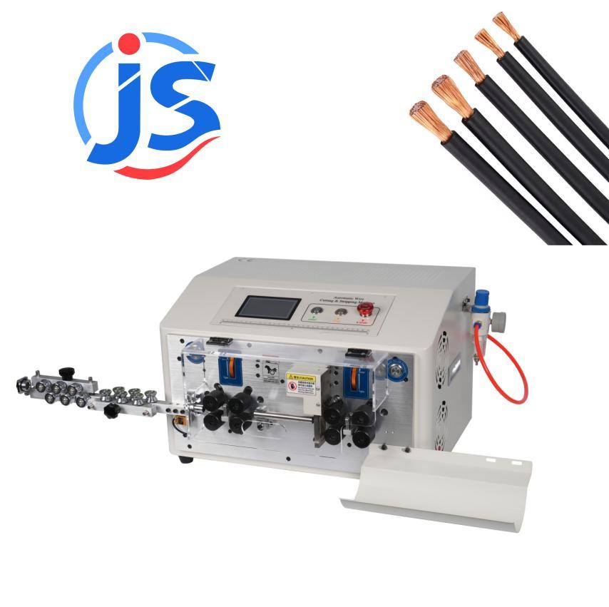 Cost-Effective Wire Stripping Machine with High Speed Steel Blades, 4.3 Inch PLC