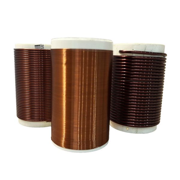18 AWG Red Single Round Enamelled Copper Wire For Motor Winding, Transformer Winding