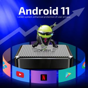 X98 Android 11.0 Smart TV Box 2GB RAM 16GB ROM 2.4G/5G Dual WiFi HD 4K Set top