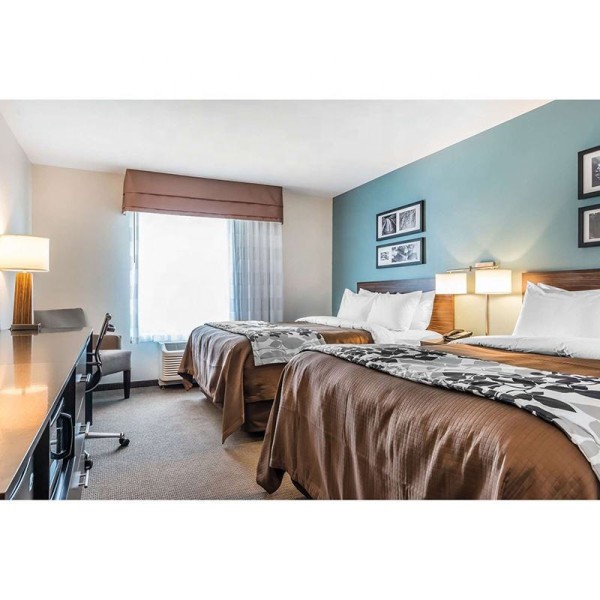 Modern Design Simply Stylish Sleep Inn Wood Hotel Bedroom Furniture Sets 5 Star Standard Contemporary Idm Hotel Furniture Sets