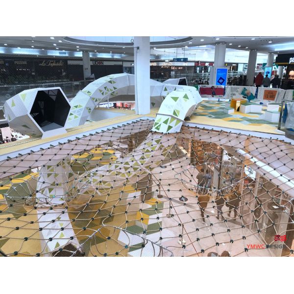 Outdoor Combination Slide Amusement Equipment for Play and Decoration Stainless Steel
