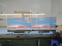 55'' 30' Affichage tactile capacitif d'auto-émission PCAP Tableau transparente
